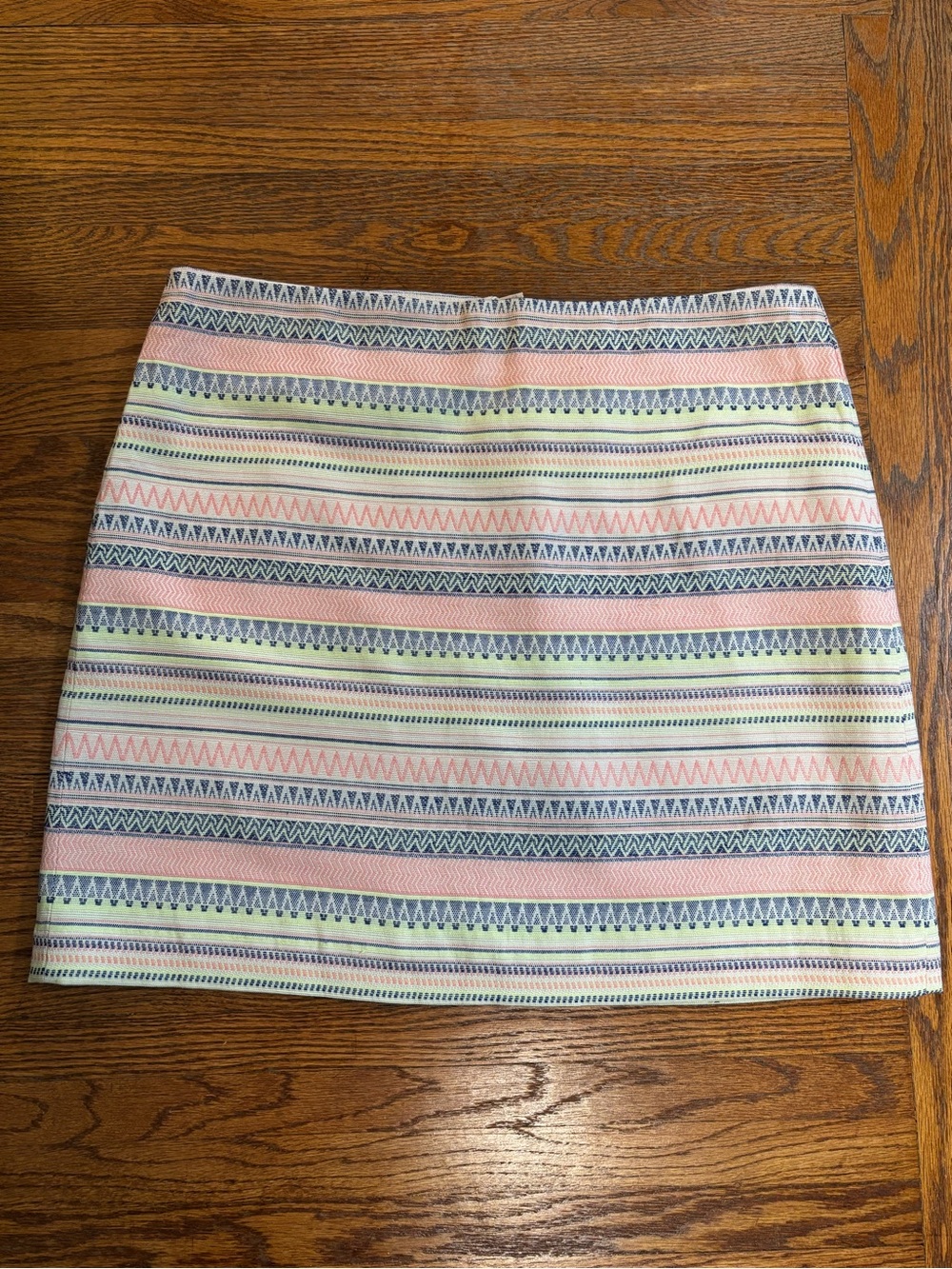 LOFT Pastel Striped Mini Skirt - NWT - Size 14